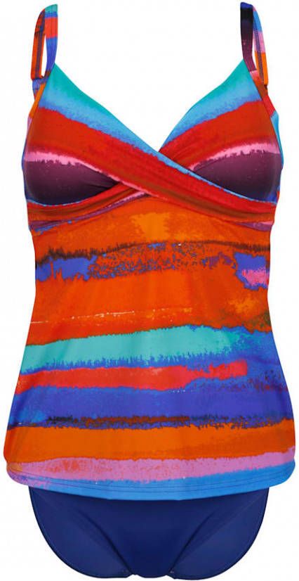 SUNFLAIR Tankini in wikkellook Blauw