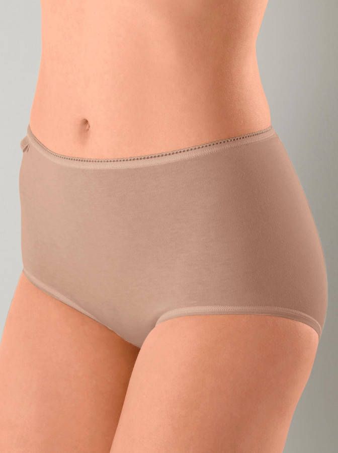 Sloggi Tailleslip 24/7 Cotton met elastisch muizentandrandje(set, 3 stuks )