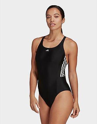 Adidas Mid 3 Stripes Badpak Black/White Dames