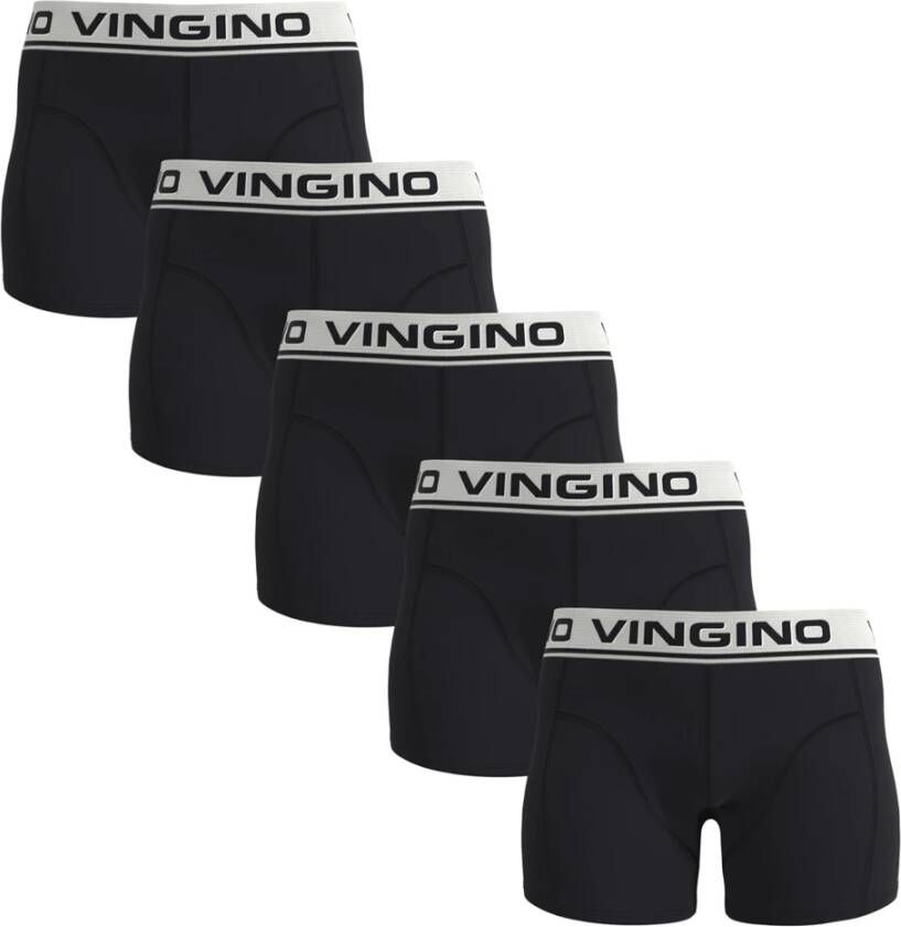 Vingino Zwarte Boxershort Boys Boxer(5 pack ) online kopen