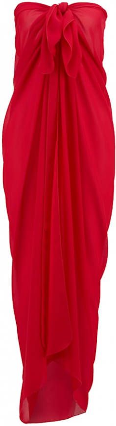 alba moda Pareo Rood
