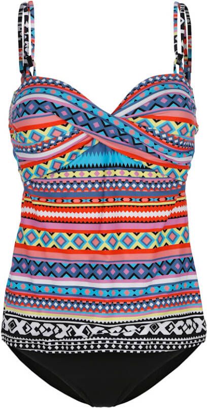 SUNFLAIR Tankini met dubbele bandjes Zwart