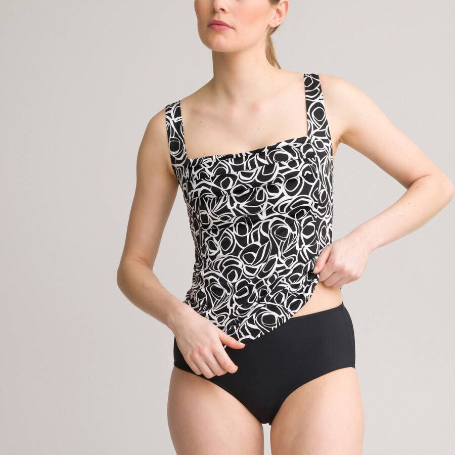Anne weyburn Tankini bovenstuk met grafisch motief