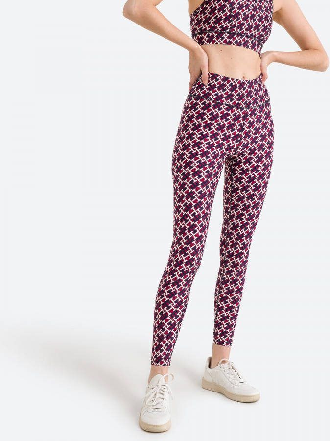 Tommy Hilfiger Bedrukte sportlegging met hoge taille