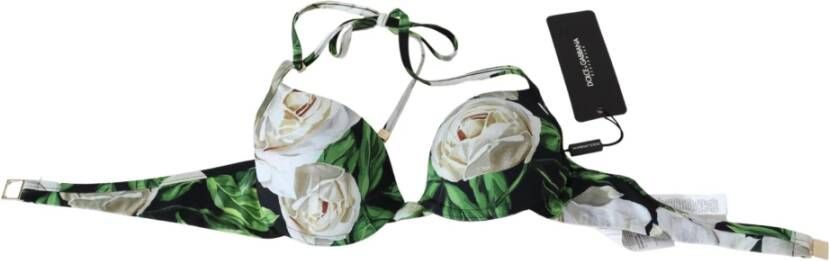 Dolce & Gabbana Swimsuit Beachwear Bikini Tops , Beige, Dames