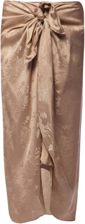 Fabiana Filippi Midirokken Beige Dames