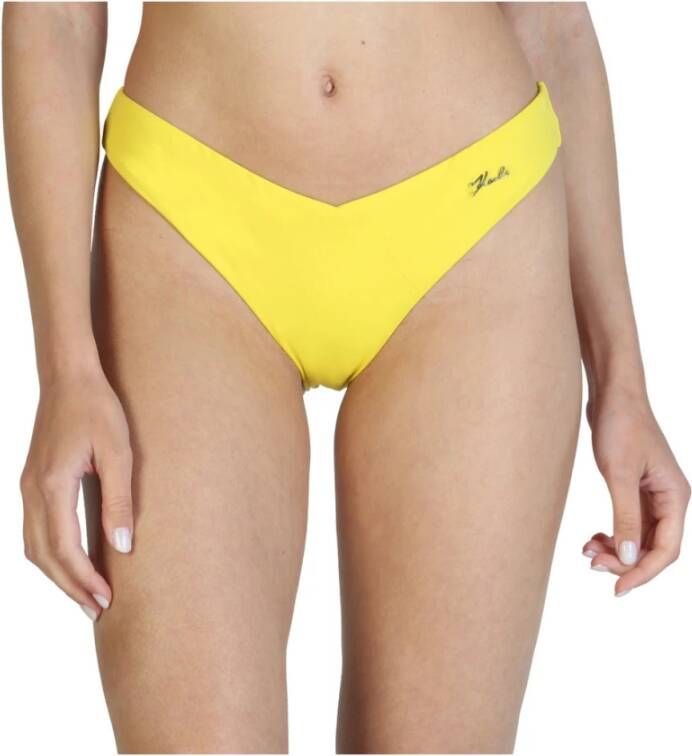 Karl Lagerfeld Bikini Bottom Printed Logo Bottom , Wit, Dames