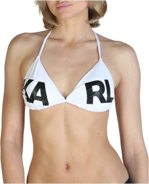 Karl Lagerfeld Haut triangle rembourré à logo