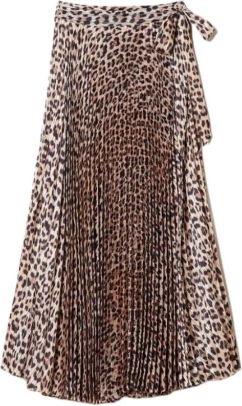 Twinset Maxi Rokken Bruin Dames