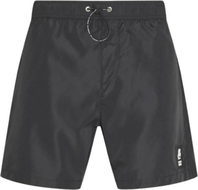 Karl Lagerfeld Shorts Kl21Mbm01 , Zwart, Heren
