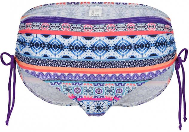 maritim Bikinibroekje met veters opzij Paars/Apricot