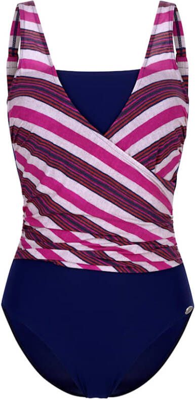 SUNFLAIR Badpak in wikkellook Blauw