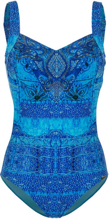 SUNFLAIR Badpak met strassteentjes voor Blauw