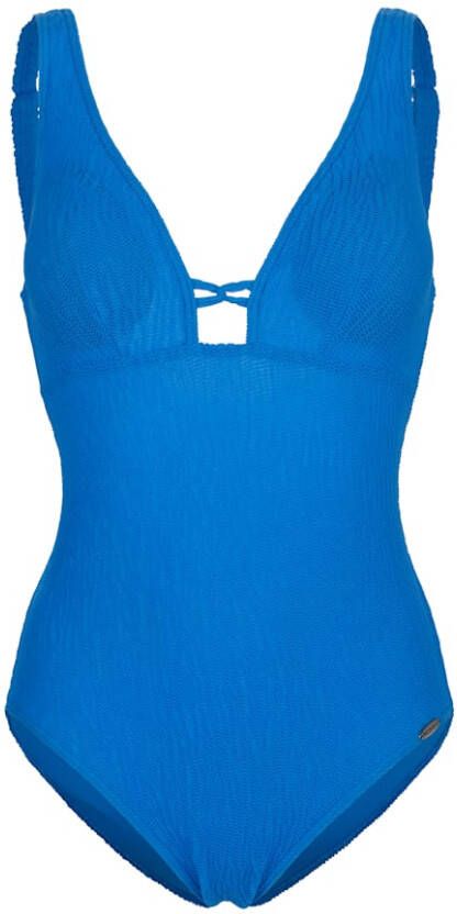 SUNFLAIR Badpak met trendy structuur Blauw