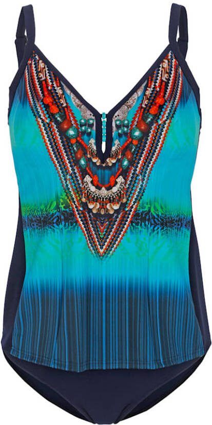 SUNFLAIR Tankini in licht uitlopend model Turquoise