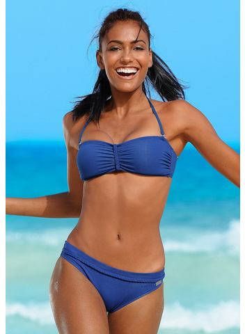 Buffalo Bikinibroekje Happy met gevlochten sierriem