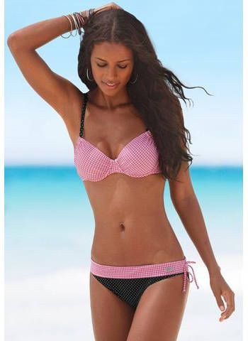 Buffalo Bikinitop met beugels Florida in mooie motievenmix