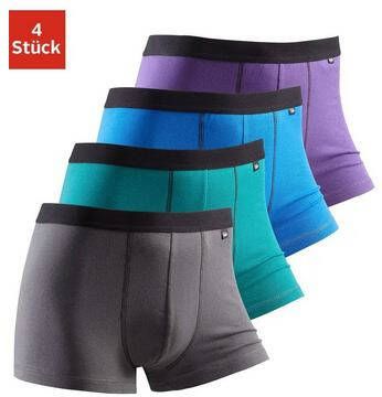 Buffalo Boxershort met zwarte weefband(set, 4 stuks )