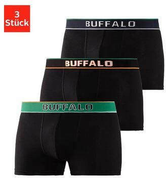 Buffalo Boxershort Weefband in collegedesign(set, 3 stuks )
