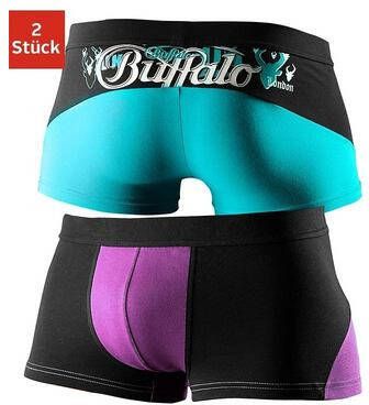 Buffalo Hipster met colourblocking(set, 2 stuks )