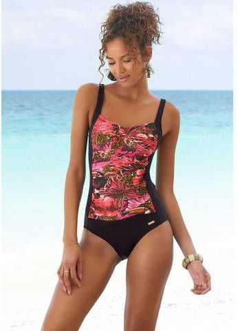 Lascana Badpak met jungle look en modellerend effect