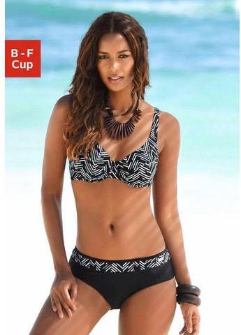 Lascana Beugelbikini grafisch printdesign