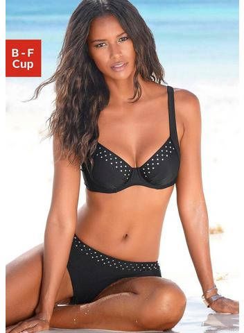 Lascana Beugelbikini met sierstuds