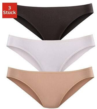 Lascana Bikinibroekje hoogwaardige modalkwaliteit(set, 3 stuks )