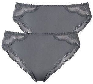 Lascana Brasil slip met fijne kant(set, 2 stuks )
