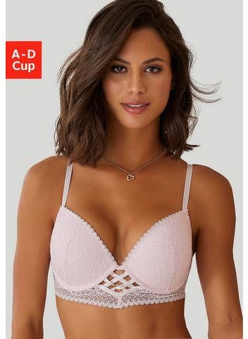 Lascana Push up bh in prachtige vlecht look