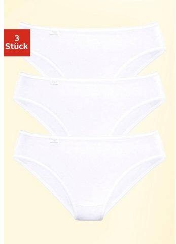 Sloggi Jazz hipsters 24/7 Cotton met elastisch muizentandrandje(set, 3 stuks )