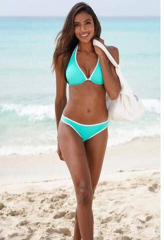 Venice Beach Bikinibroekje L.A. met contrast piping
