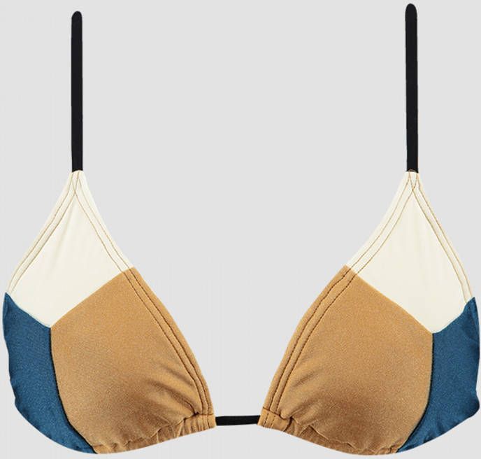 Barts como triangel bikini blauw/bruin dames
