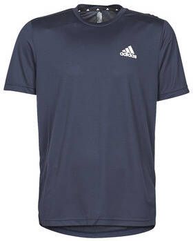 Adidas Performance Designed2Move sport T shirt donkerblauw/wit