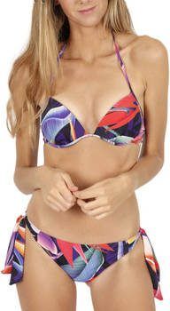Admas Bikini 2 delig push up bikinisetje Malibu veelkleurig