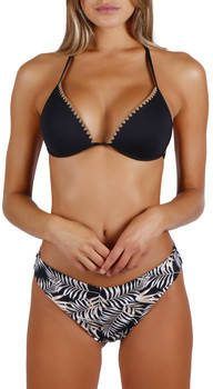 Admas Bikini Tweedelig bikini driehoek push up set Ethnic Leaves