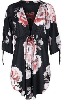 Lisca Pareo Strandtuniek met driekwart mouwen Hawaii