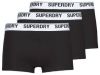Superdry Boxershorts Trunk Multi Triple Pack Zwart online kopen