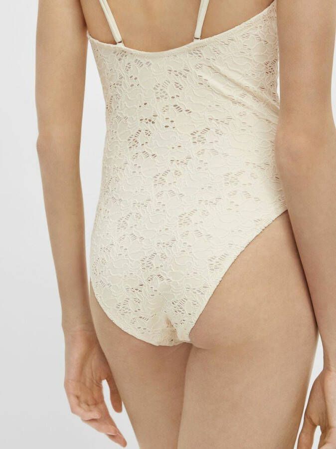 Pieces Badpak diepe rug