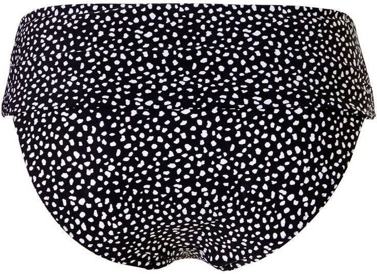 TC WOW omslag bikinibroekje met all over print zwart/wit
