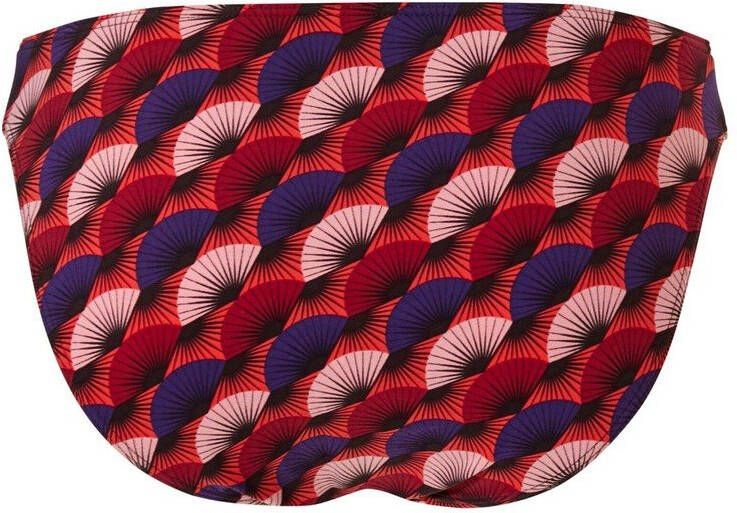 TC WOW bikinibroekje met all over print rood/roze/paars