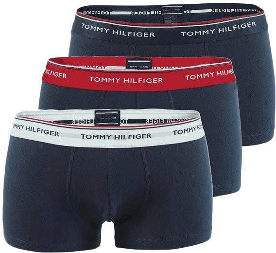 Tommy Hilfiger 3 pack boxershorts low rise trunk navy