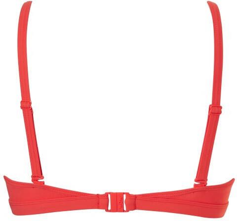 TC WOW triangel bikinitop rood