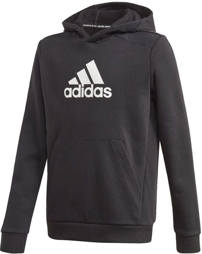 adidas Hoodie Badge of Sport Zwart/Wit Kinderen