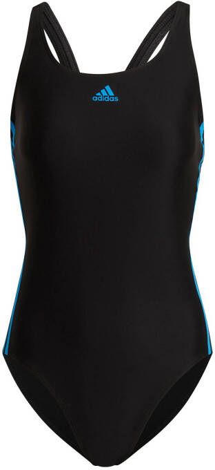 Adidas Performance Infinitex sportbadpak zwart/blauw