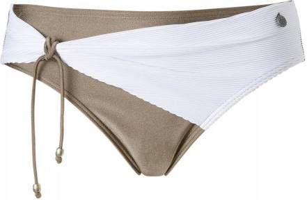 Bikini Beachlife Wit Strandlife Geplooide Zwempakkousen