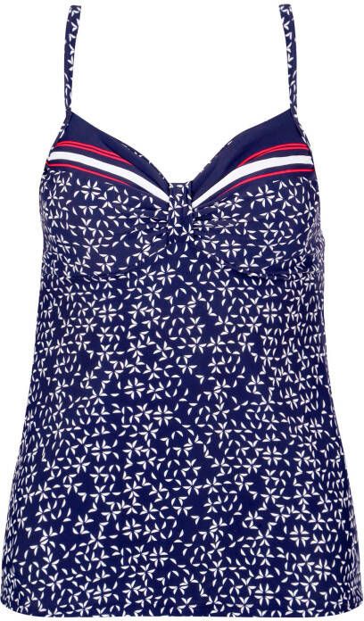 Lascana Tankinitop met beugels Minimal in buikbedekkend model