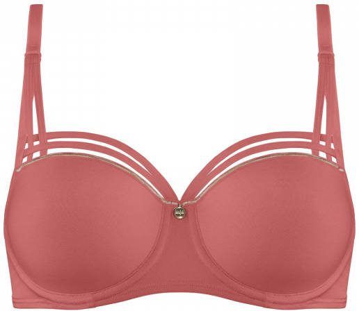 Marlies Dekkers Dame De Paris Balconette Bh | Wired Padded Rose With Gold 70e