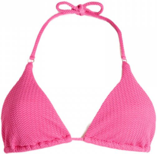 Seafolly SeaDive voorgevormde triangel bikinitop met uitneembare vulling