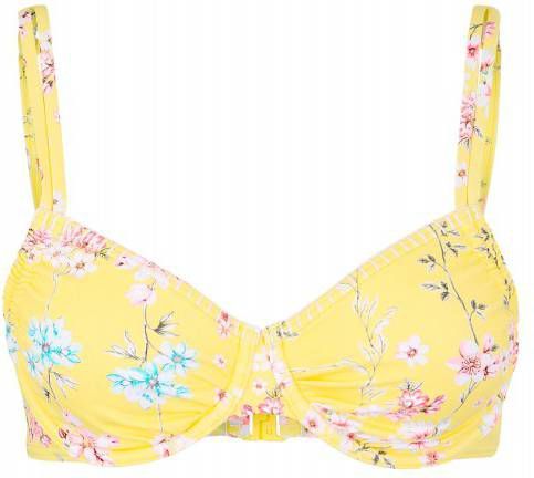 Sunseeker Bikinitop met beugels Ditsy met gehaakt randje
